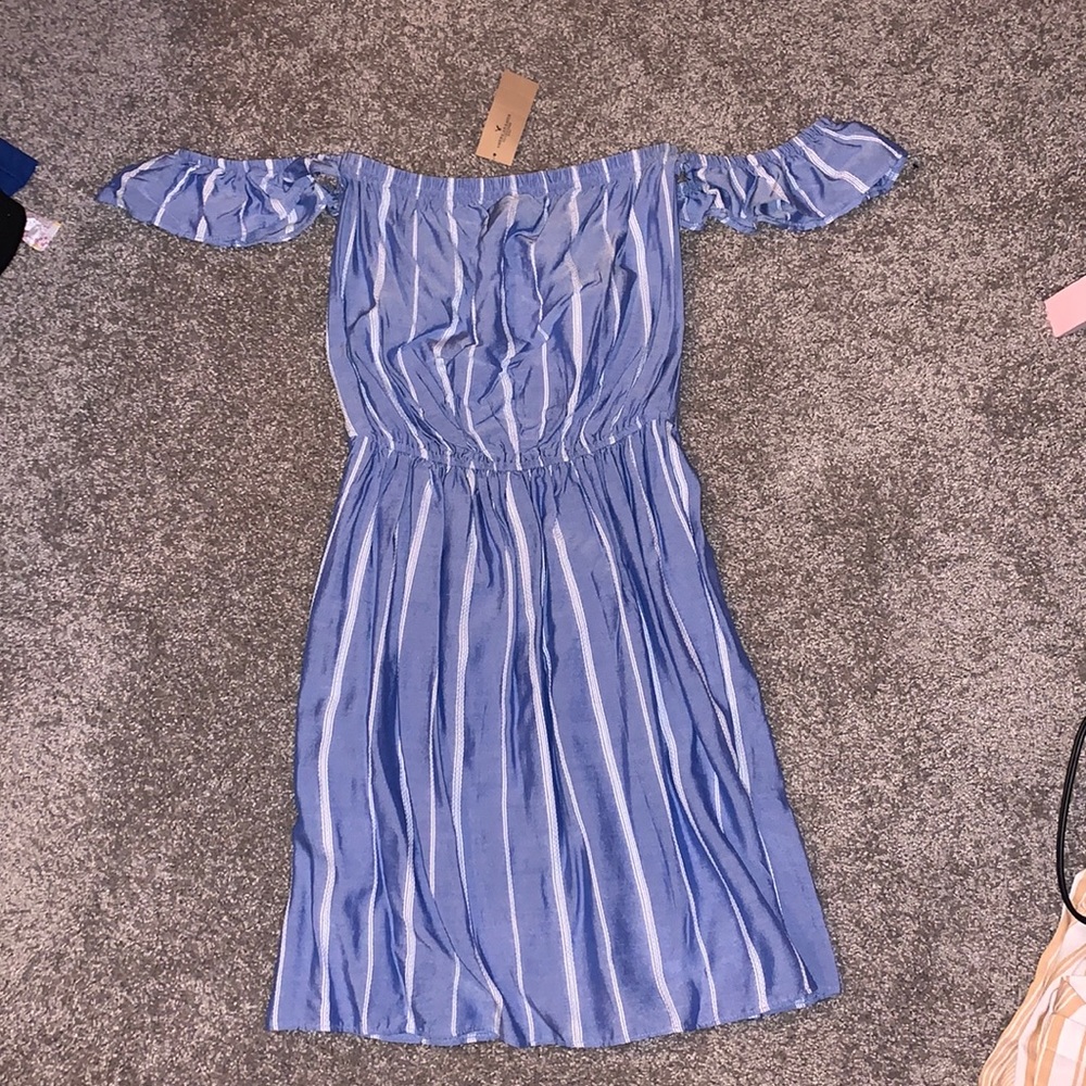 American eagle off the shoulder mini dress size XS NWT